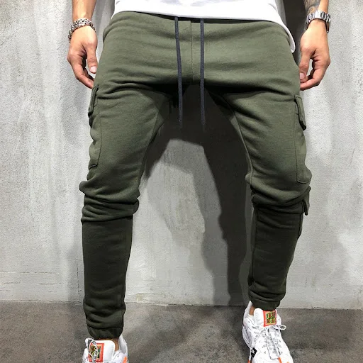 Title 5, Heren Casual Broek Nieuwe Multi Pocket Overalls...