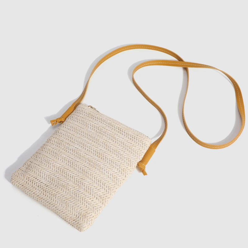 Title 3, Fashion Solid Color Small Square Bag Vertical M...