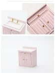 Miniature Play House Cabinet with Food Models, Encourages Imaginative Play and Role-Playing, Perfect for Kids to Develop — photo 6