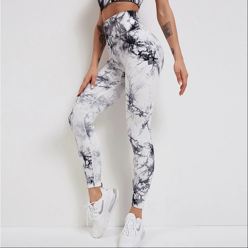 Title 7, Womens Tie-Dye Yoga Wear Sports Fitness Suit. ...