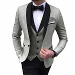 Novo Terno Masculino Três Peças Terno de Negócios Impecável para Profissionais de Sucesso Conquiste Confiança e Elegância — foto 5