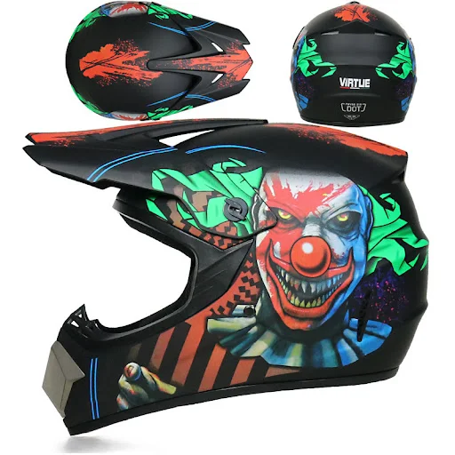 Title 29, Junior Motocross Helmet Designed for Young Ride...