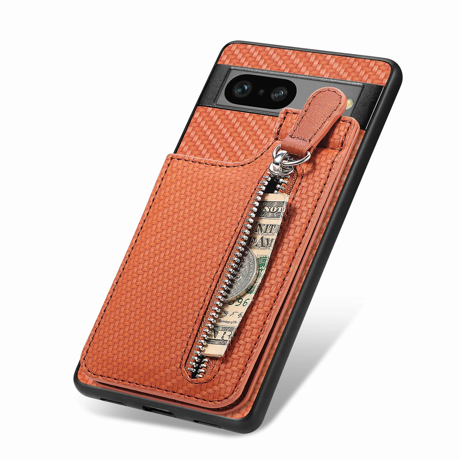 Title 15, Nova Capinha de Celular com Zíper, Porta-Cartõe...