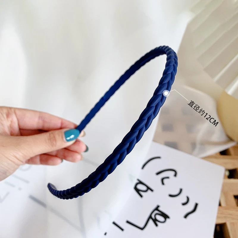 8 Pack Hairpin Hair Band Female Korean Style Simple Candy Color Headband — photo 2