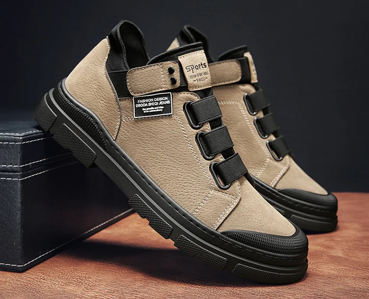 Title 2, Heren Sportschoenen met Elastische Band Platte ...