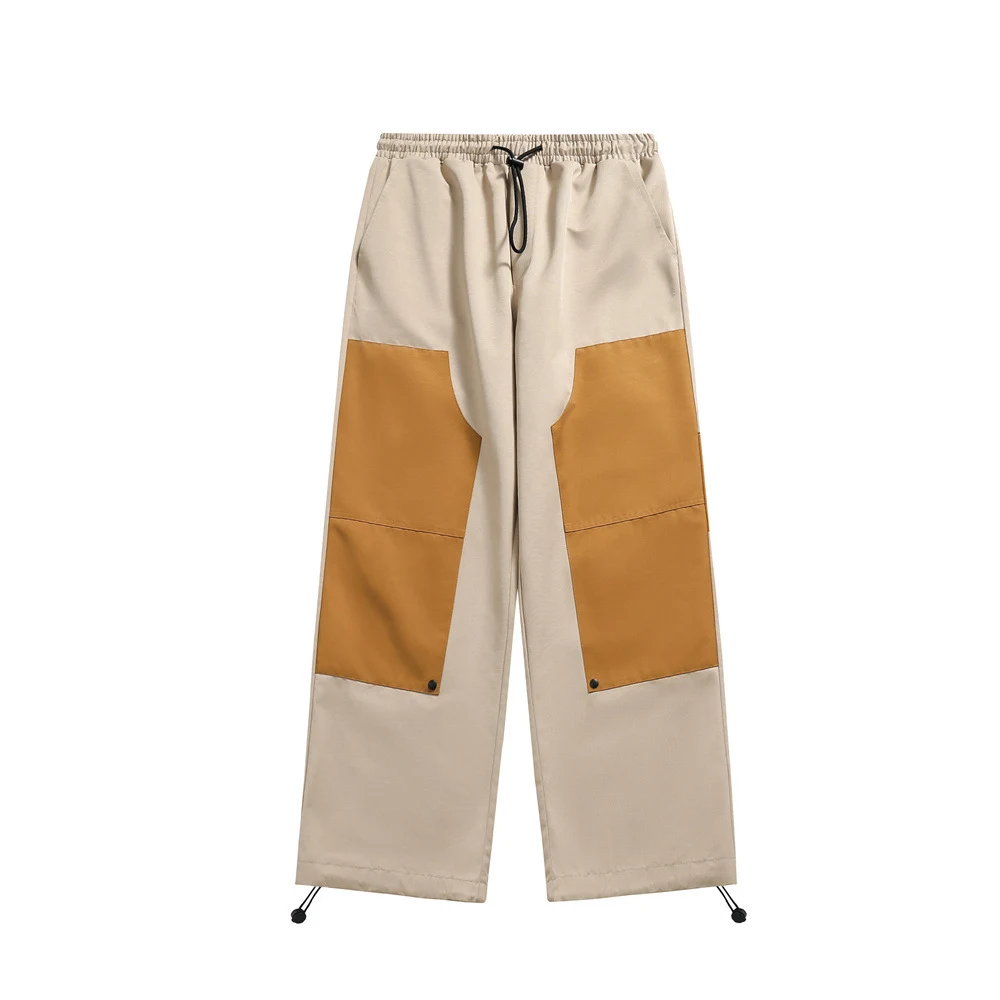 Men's Functional Outdoor Color Contrast Patchwork Overalls Durable and Comfortable for Outdoor Work and Adventures Weath — photo 7