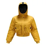 Damen Casual Baumwolljacke kurz, locker geschnitten mit langen Ärmeln, ideal für einen bequemen und stylischen Look. — foto 4