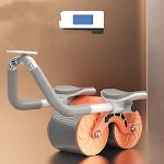 Roda abdominal de rebote automático para iniciantes Equipamento fitness Treino do core simples e eficaz para iniciantes — foto 9