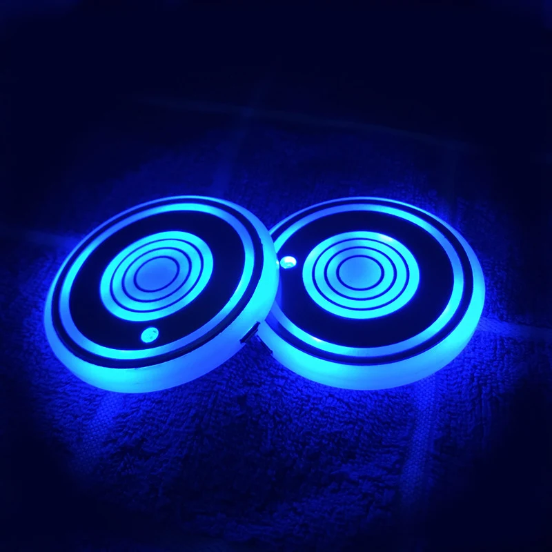 Title 7, LED luminous water coaster, water cup mat, car ...
