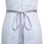 With Dark Grey Ribbon