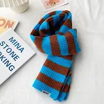 Blue brown stripe