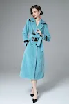 Women's Solid Color Belted Suit Collar Slim Coat Jacket. A versatile and stylish outerwear piece designed to flatter and — photo 38