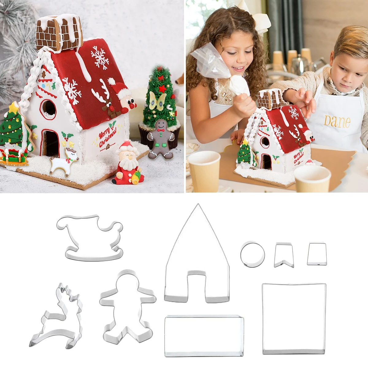 Title 7, Christmas Cookie Mold for Festive Decorations a...