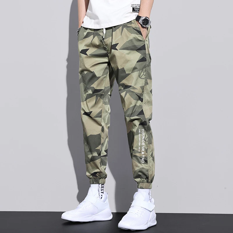 Title 2, Camouflage Overalls Mens Trendy Brand Loose-fi...