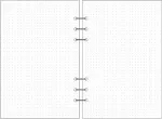 A5 dot matrix inner page