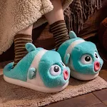 Pantofole in cotone spesse e comode per la casa da donna, con design pesce pagliaccio e labbra migliorate, per il massimo comfort. — foto 1