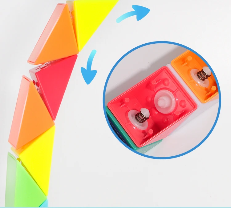 Title 17, Magic Snake Cube Stress Relief Educational Toy ...