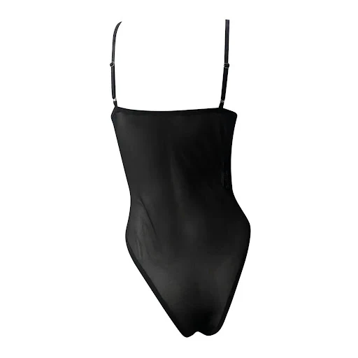 Title 4, Body in pizzo con spalline, cavallo aperto, sex...