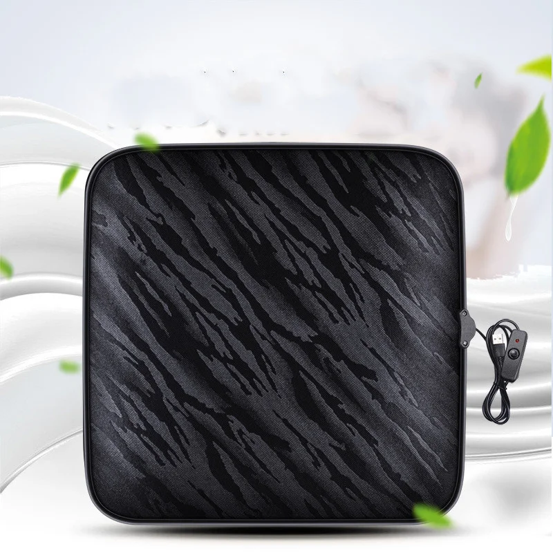 Car Heating Small Square Cushion Single Seat Quick Heating Comfortable Ideal for Winter and Short Trips — photo 1