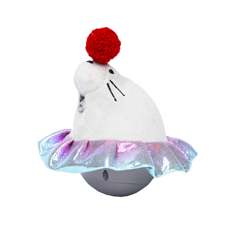 Title 5, Electric Laser Teasing Cat Stick Toy Ball, inte...