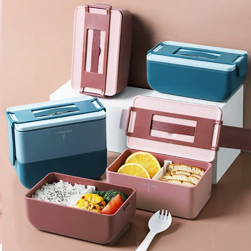 Title 7, Japanese-Style Microwave Heating Double-Layer L...