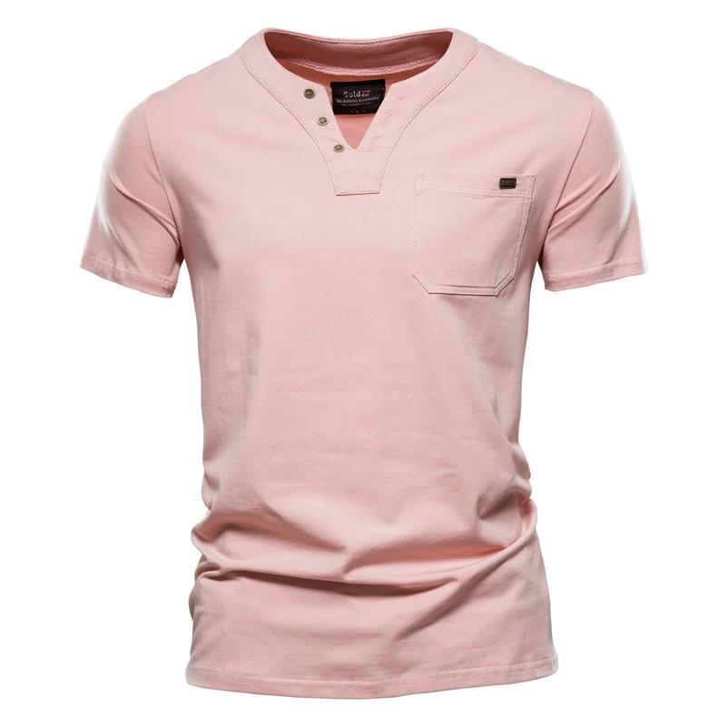 Title 5, Mens Slim Fit Cotton Pocket Sports T-shirt. Ex...
