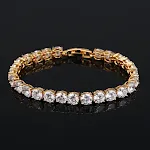 Gold plated white