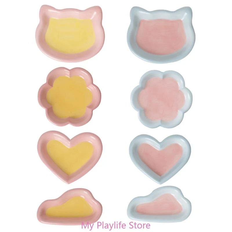Title 2, Ceramic Cat Dog Bowl Dish Cute Shape No Spill P...