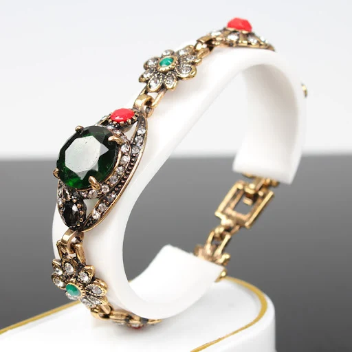 Title 3, Pulseira étnica vintage para mulheres, estilo b...