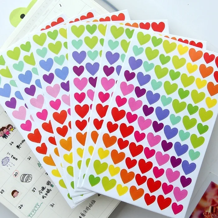 Love Stickers Colorful Decorative Stickers DIY Album. Perfect for scrapbooking, journaling, or decorating anything with — photo 7