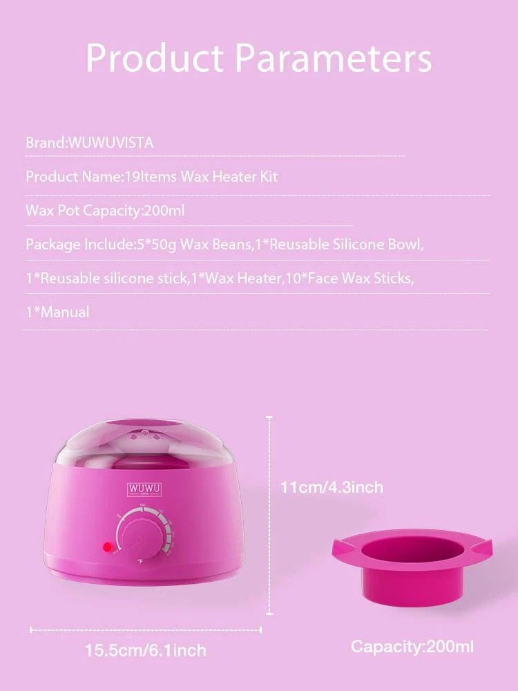 Title 3, WUWUVISTA Hair Removal Wax Kit