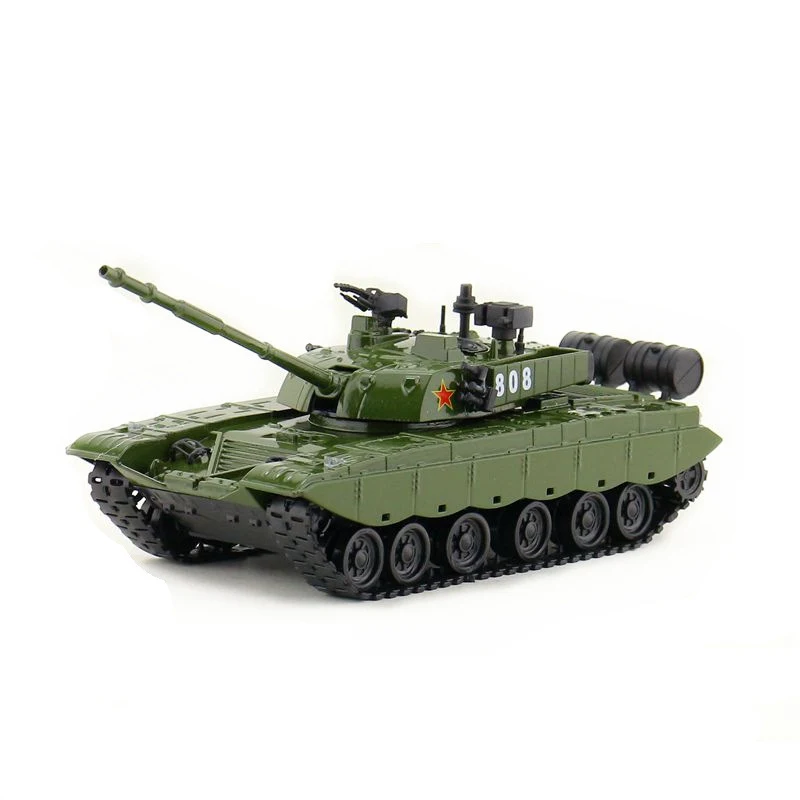 Tanque de Batalha Principal Militar de Brinquedo com Simulação de Modelo de Liga — foto 3