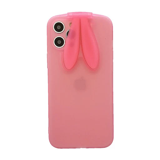 Title 10, Creative Anti-drop Bunny Ear Stand Phone Case. ...