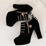 New chunky metal ankle boots for women, offering all-day comfort and a bold fashion statement. Perfect for any occasion. — photo 3