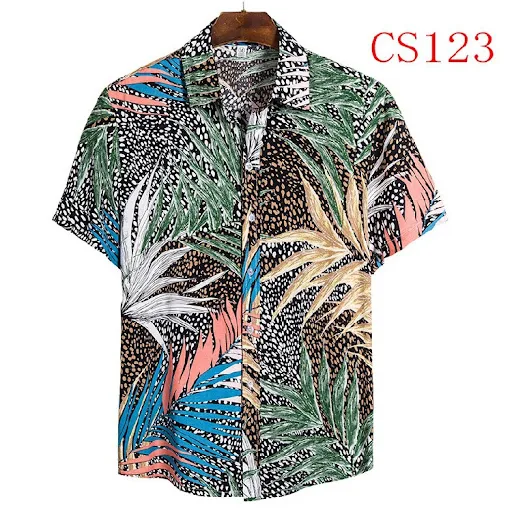 Title 6, Mens casual printed shirt