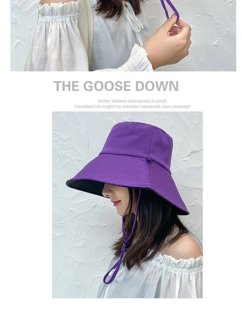 Title 10, Big Brim Fisherman Hat Double Sided Sunshade