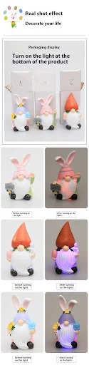 Title 14, Resin Easter Home Desktop Decorations, perfect ...