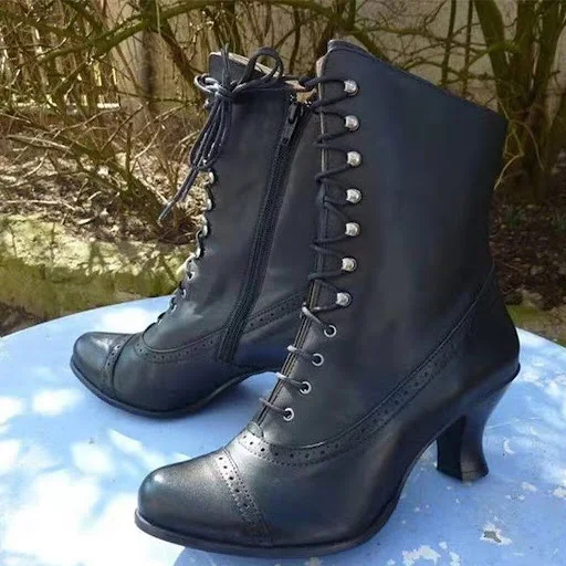 Title 1, Womens Boots Winter High Heels Stay warm and s...