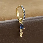 E17113 Gold Dark Blue 1pc