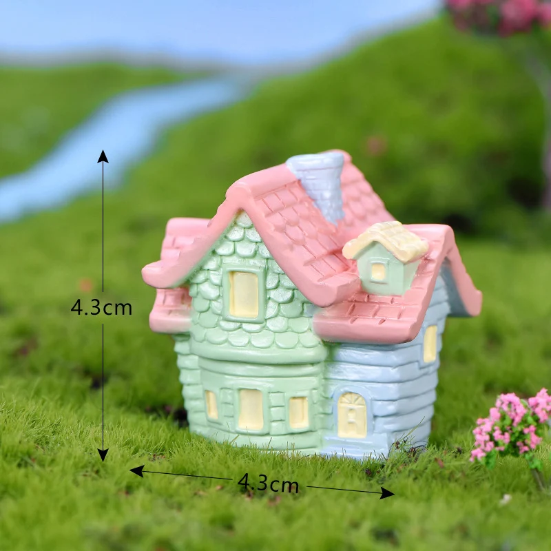 Casa Voadora de Balões Micro Paisagem Decoração DIY Suculentas Bonsai Artesanato Resina — foto 1