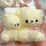 Handmade Edible Silicone Bear Squeezing Toy for Child and Mother, safe and soothing, sensory toy, easy clean. — photo 1