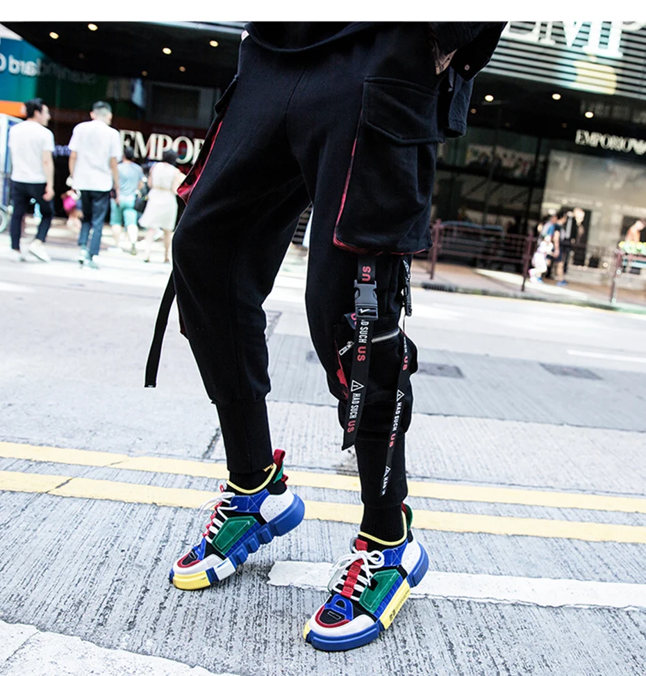 Pantalones Harem Casuales para Hombre Comodidad y Estilo Relajado Perfectos para el Día a Día Disfruta de la Libertad de Movimiento con estos Pantalones — foto 8