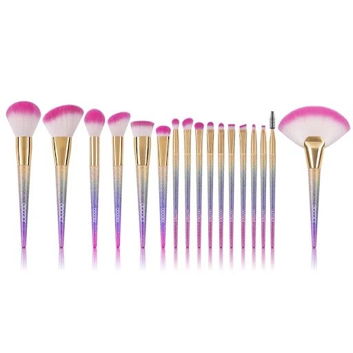 Title 5, Professional makeup brush set for flawless appl...