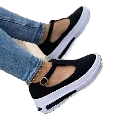 Title 6, Daily Solid Color Round Toe Loafers Retro Low T...