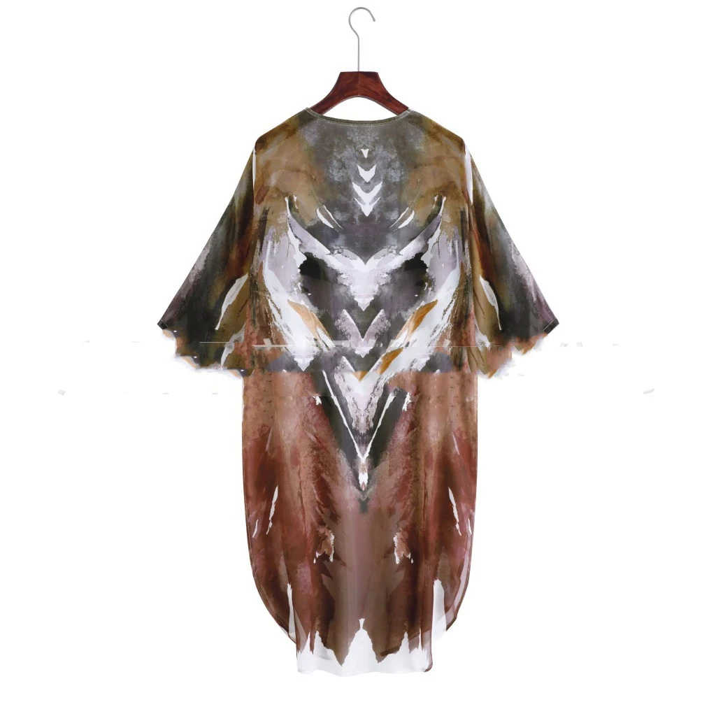 Title 2, Womens New Seaside Holiday Printed Chiffon Swi...