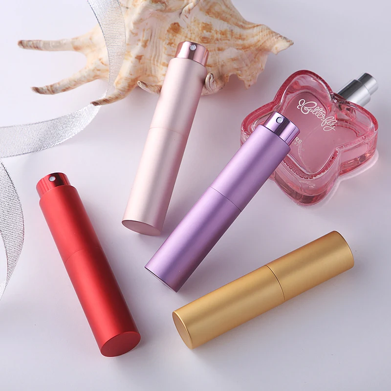 10ML Rotating Perfume Atomizer Aluminum Spray Bottle Travel Size Refillable & Portable Ideal for On-the-Go Use Stylish & — photo 5