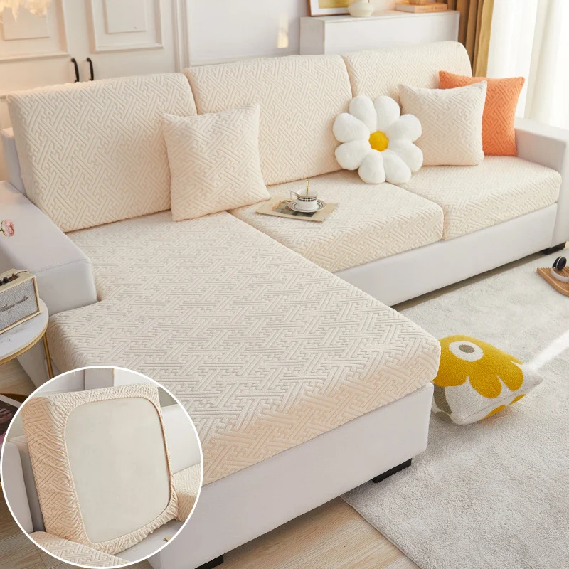 Title 3, Stretch sofa cover seat cover all-inclusive fou...