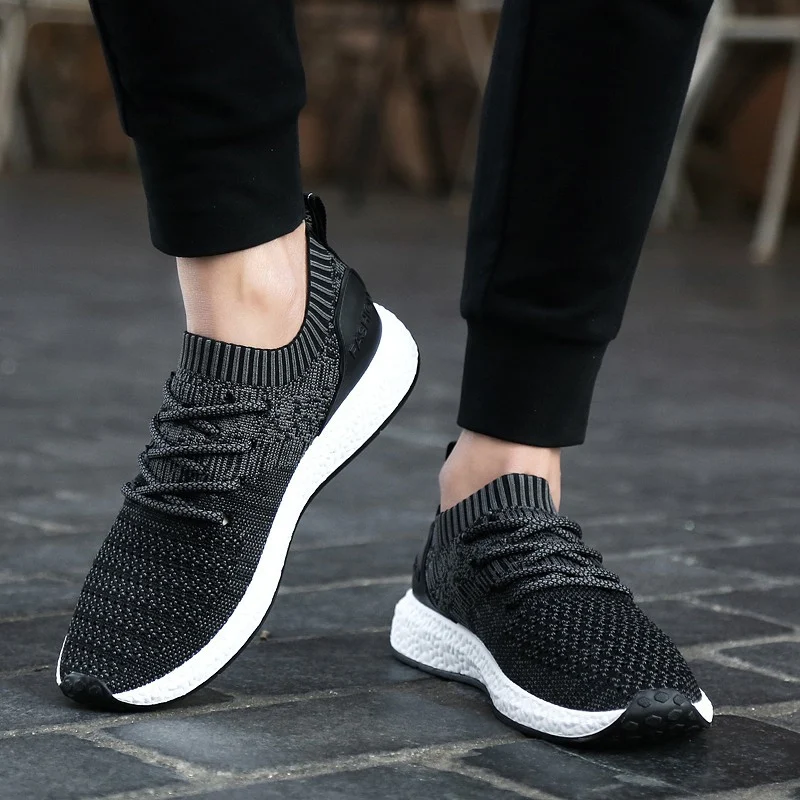Flying woven shoes for men and women, lightweight and breathable. Experience ultimate comfort and style with these innov — photo 1