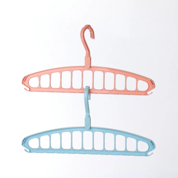Home Non-slip Magic Folding Clothes Hanger. Organize your closet, save space and keep clothes secure and neat. A perfect — photo 2