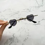 Gold frame black sheet